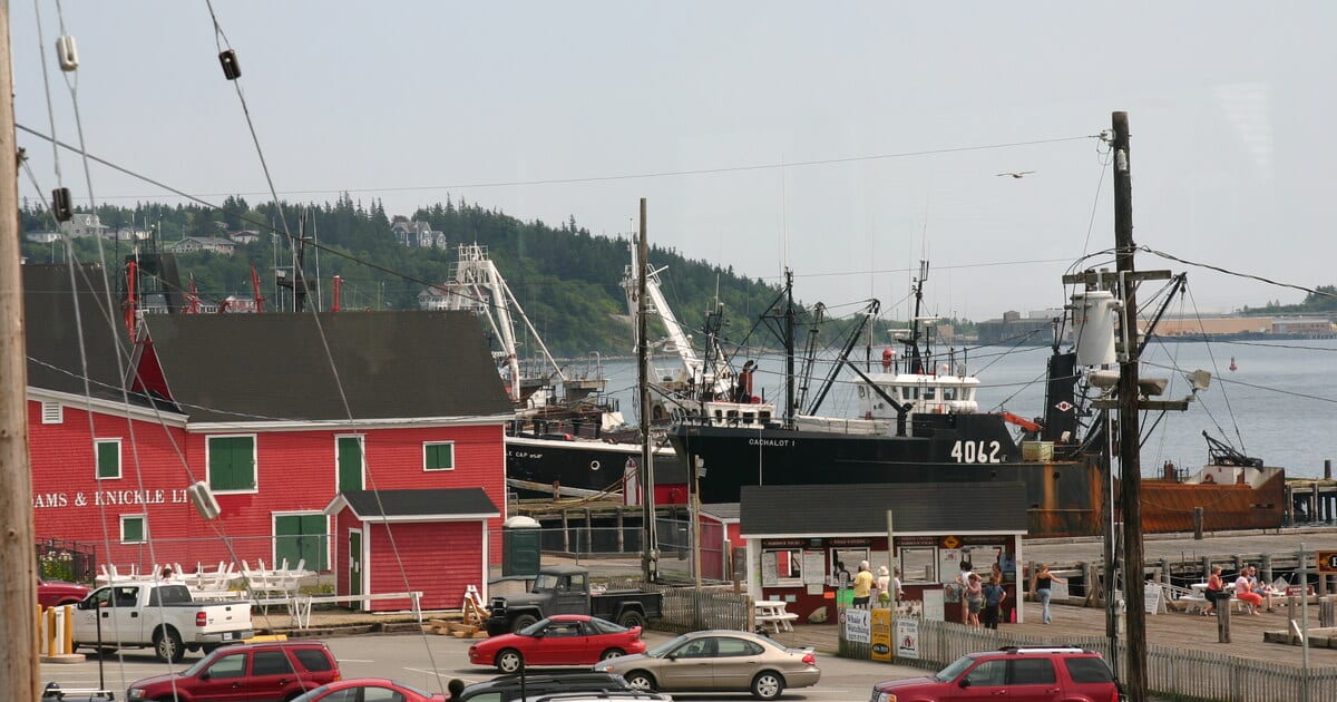 Lunenburg harbour, Nova Scotia