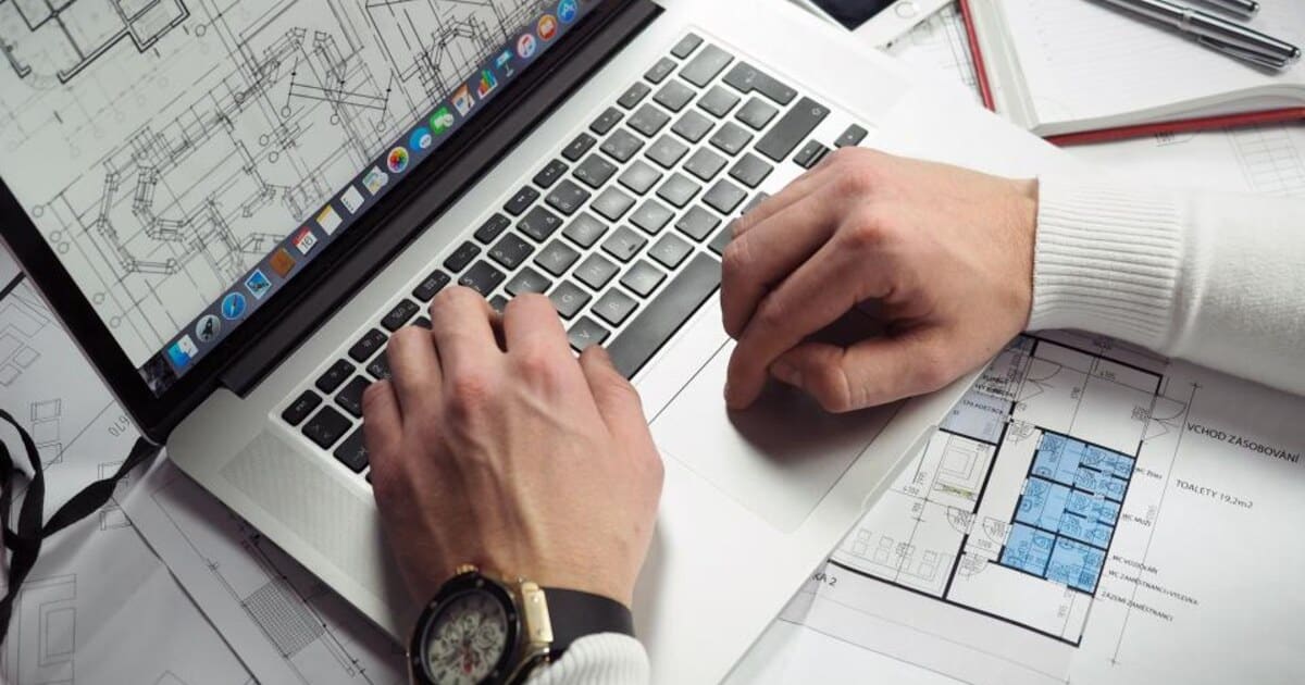 Planning a trip and booking direct on a laptop